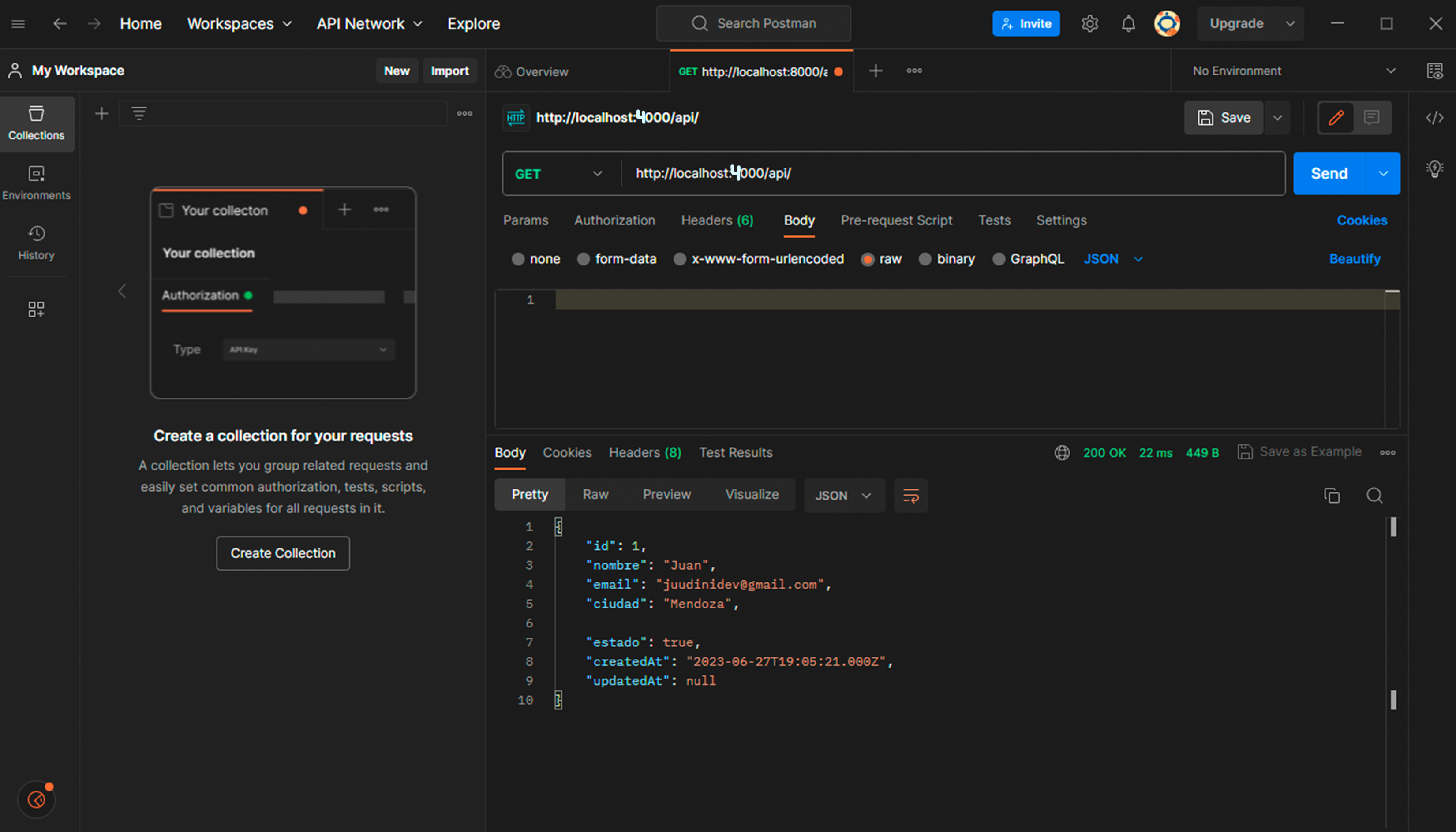 CRUD TypeScript