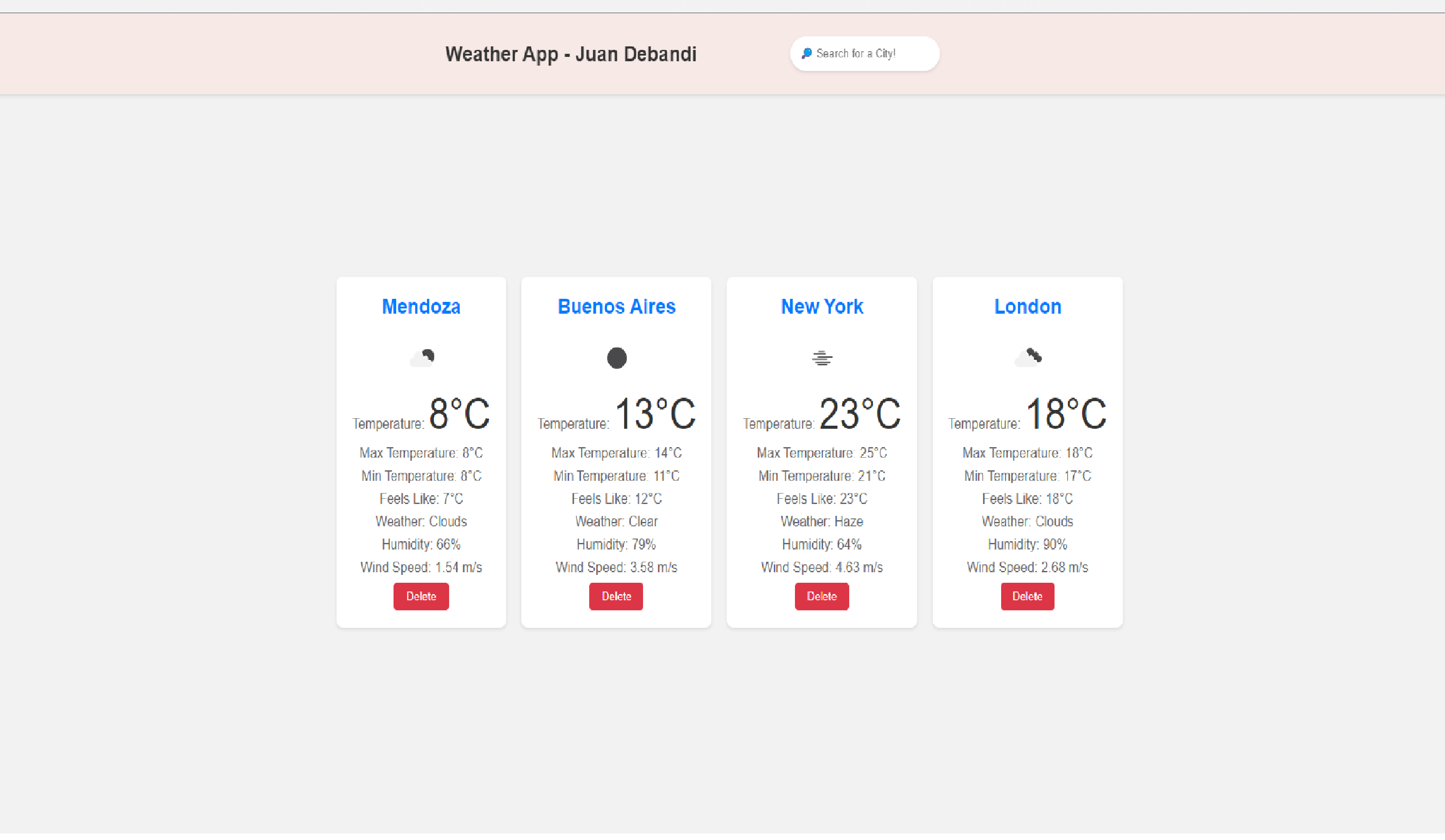 Weather Web